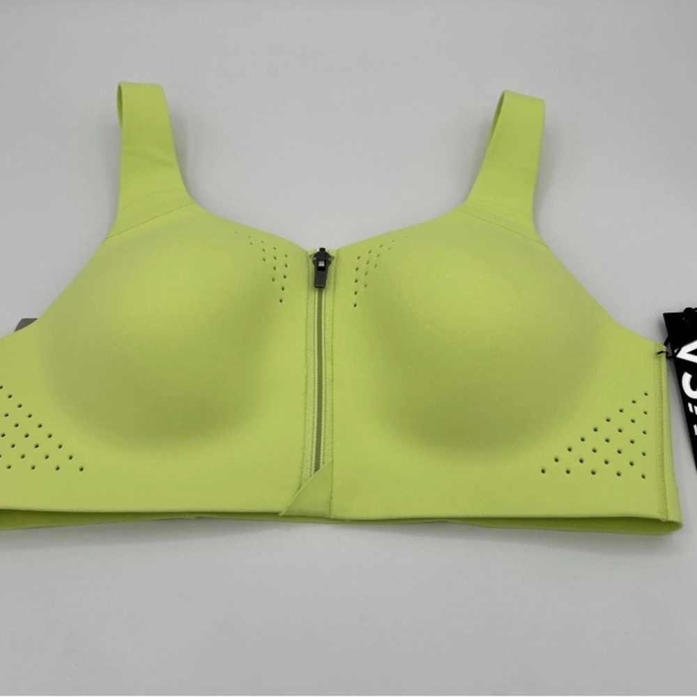 Victoria's Secret 34DDD Front-Zip Sports Bra - Lime - Picture 5 of 9